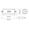 in Stock Original 2.3V 40ah Lto Titanate Lithium Battery Cell for EV